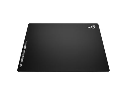 Podloga za miško ASUS ROG Moonstone Ace L, črna, kaljeno steklo
