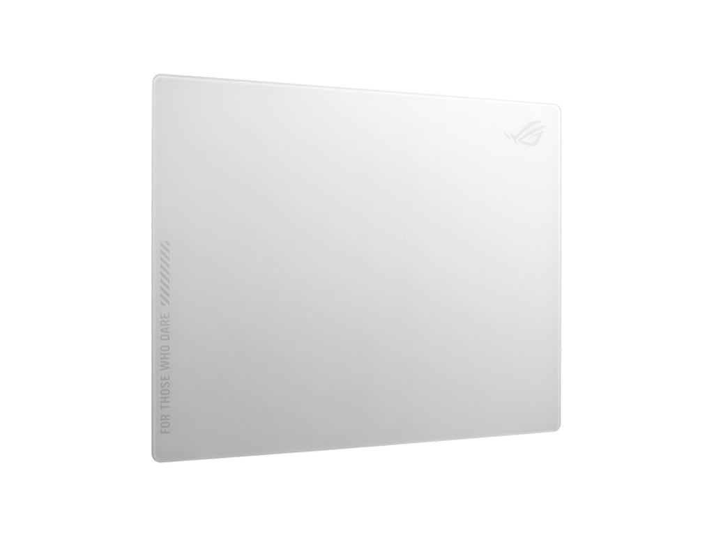 Podloga za miško ASUS ROG Moonstone Ace L, bela, kaljeno steklo