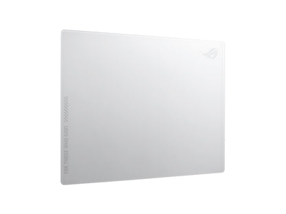 Podloga za miško ASUS ROG Moonstone Ace L, bela, kaljeno steklo