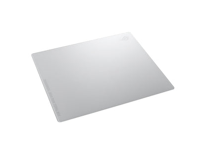 Podloga za miško ASUS ROG Moonstone Ace L, bela, kaljeno steklo