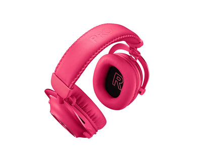 Slušalke Logitech G PRO X 2 LIGHTSPEED Wireless Gaming, roza