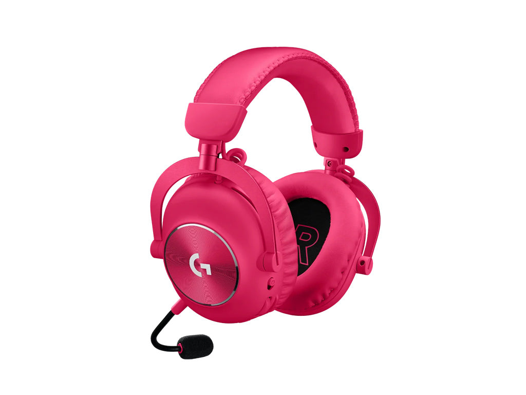 Slušalke Logitech G PRO X 2 LIGHTSPEED Wireless Gaming, roza