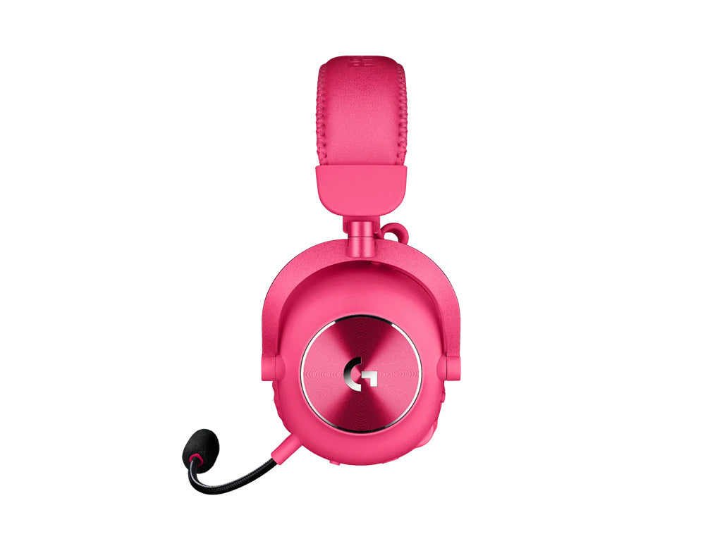 Slušalke Logitech G PRO X 2 LIGHTSPEED Wireless Gaming, roza