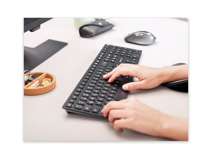 Tipkovnica Cherry KW 9100 Slim, črna, USB-C, UK SLO g.