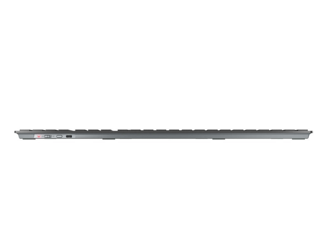 Tipkovnica Cherry KW 9100 Slim, črna, USB-C, UK SLO g.