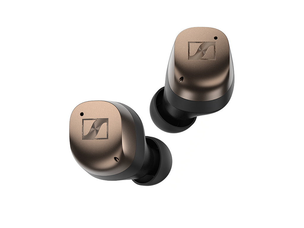 Slušalke Sennheiser MOMENTUM True Wireless 4, In-Ear, ANC, črne/baker