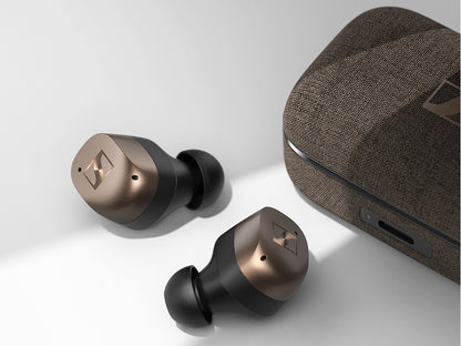 Slušalke Sennheiser MOMENTUM True Wireless 4, In-Ear, ANC, črne/baker