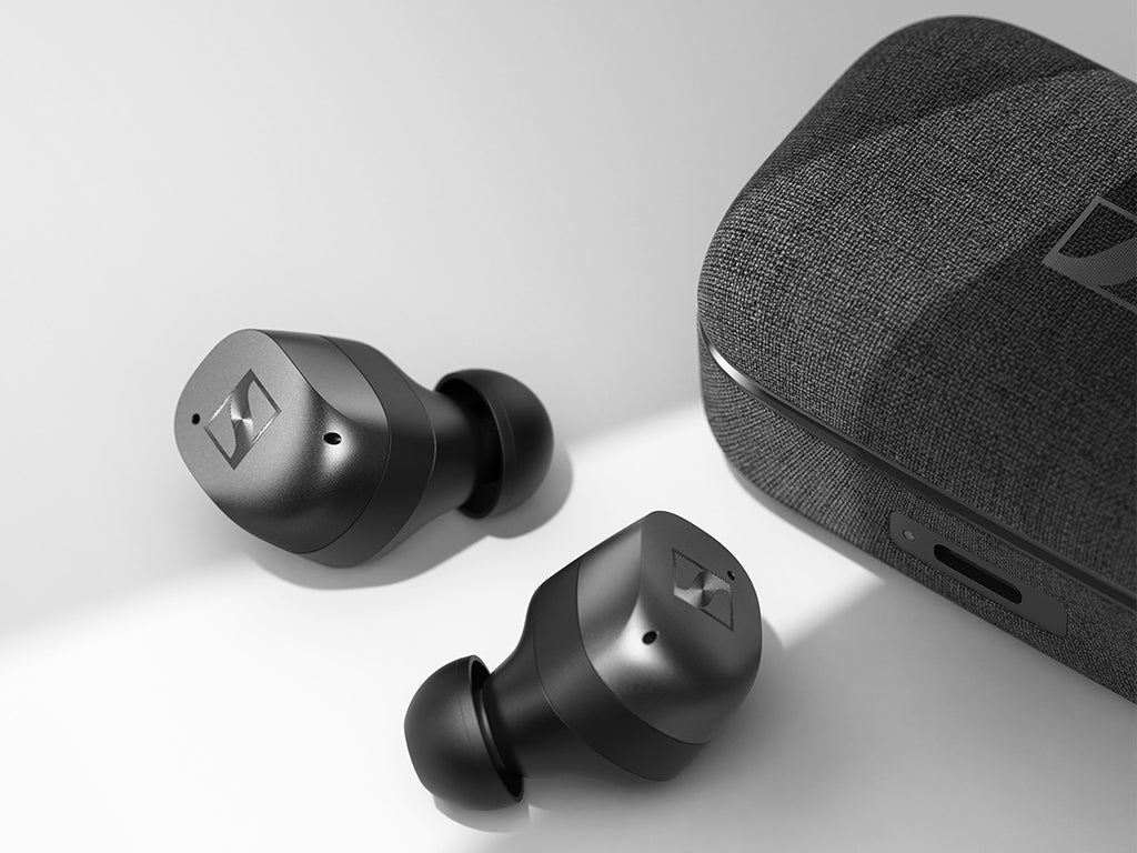 Slušalke Sennheiser MOMENTUM True Wireless 4, In-Ear, ANC, črne/grafit