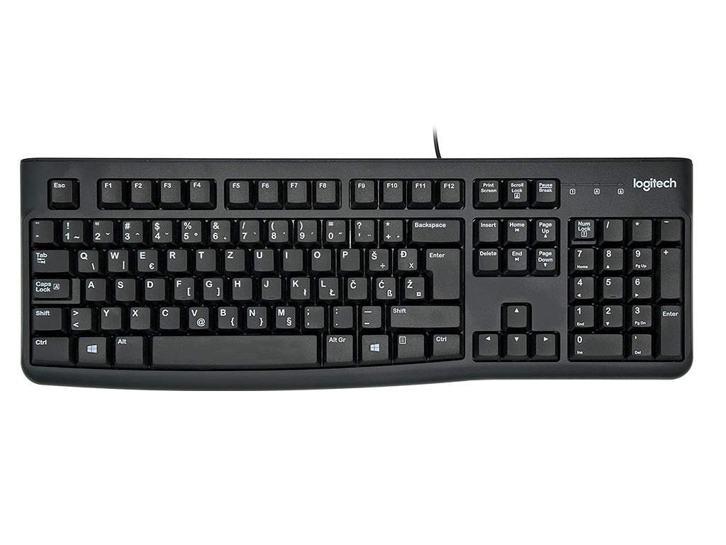 Tipkovnica in miška Logitech Desktop MK120, USB, SLO