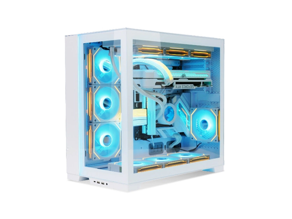 Ventilator za ohišje Lian Li UNI FAN SL-INF 120 Reverse Blade, ARGB, PWM, 120mm, bel