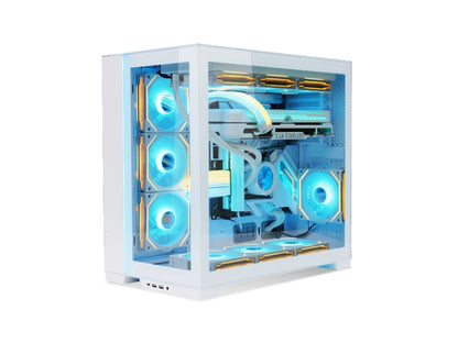 Ventilator za ohišje Lian Li UNI FAN SL-INF 120 Reverse Blade, ARGB, PWM, 120mm, bel