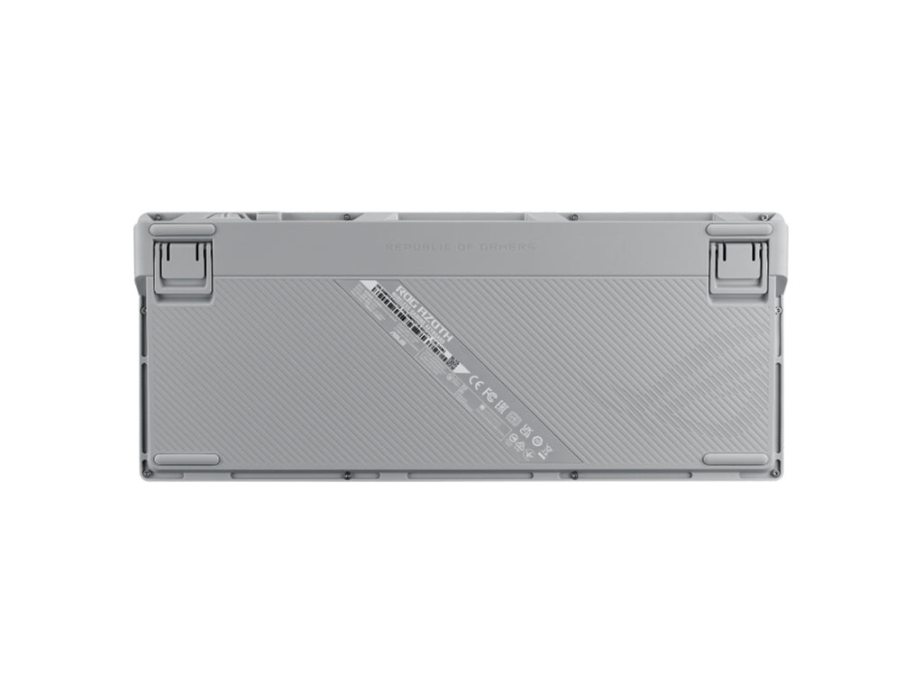 Tipkovnica ASUS ROG Azoth Wireless, ROG NX Snow, PBT, OLED, RGB, USB, US, bela