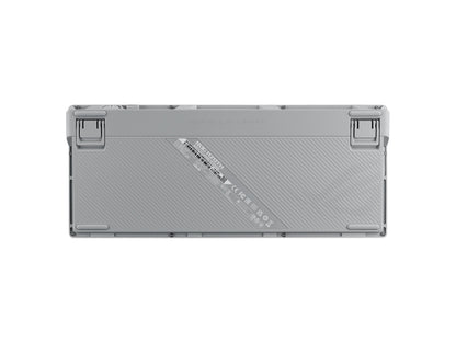 Tipkovnica ASUS ROG Azoth Wireless, ROG NX Snow, PBT, OLED, RGB, USB, US, bela