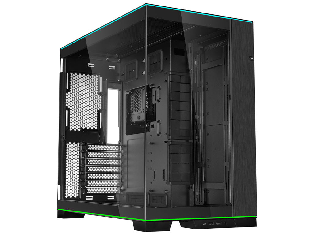 Računalniško ohišje Lian Li O11D EVO RGB, ATX, Midi-Tower, kaljeno steklo, črno