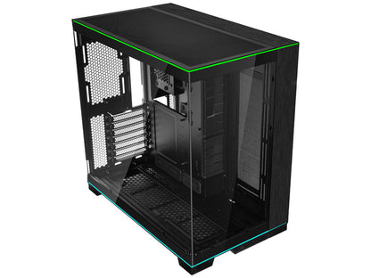 Računalniško ohišje Lian Li O11D EVO RGB, ATX, Midi-Tower, kaljeno steklo, črno
