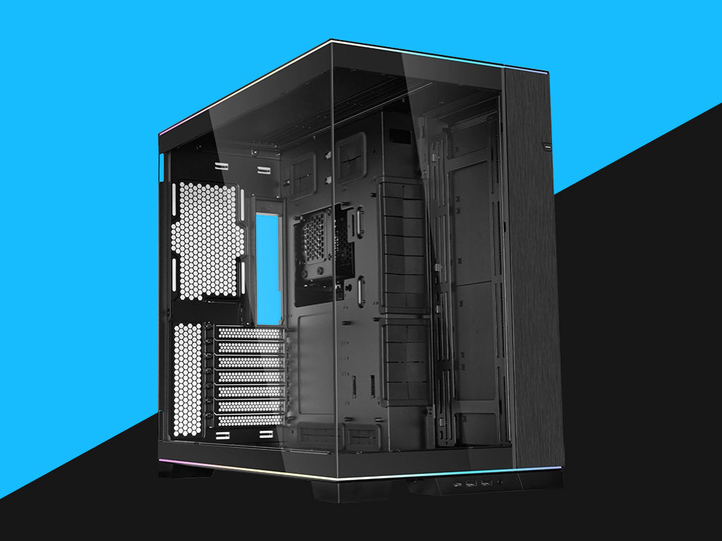 Računalniško ohišje Lian Li O11D EVO RGB, ATX, Midi-Tower, kaljeno steklo, črno