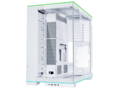 Računalniško ohišje Lian Li O11D EVO RGB, ATX, Midi-Tower, kaljeno steklo, belo