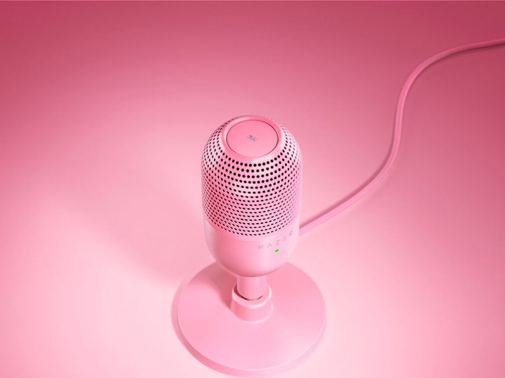 Mikrofon Razer Seiren V3 Mini, roza