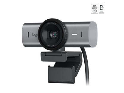 Kamera Logitech MX BRIO, 4K Ultra HD, grafitna, USB-C
