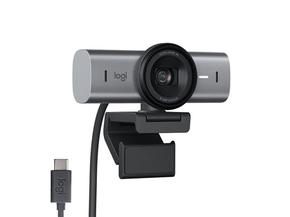 Kamera Logitech MX BRIO, 4K Ultra HD, grafitna, USB-C