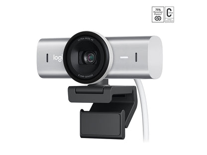 Kamera Logitech MX BRIO, 4K Ultra HD, siva, USB-C