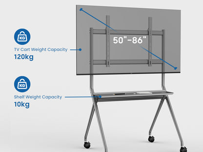 Stojalo za TV Ewent EW1542, 50-86", s polico