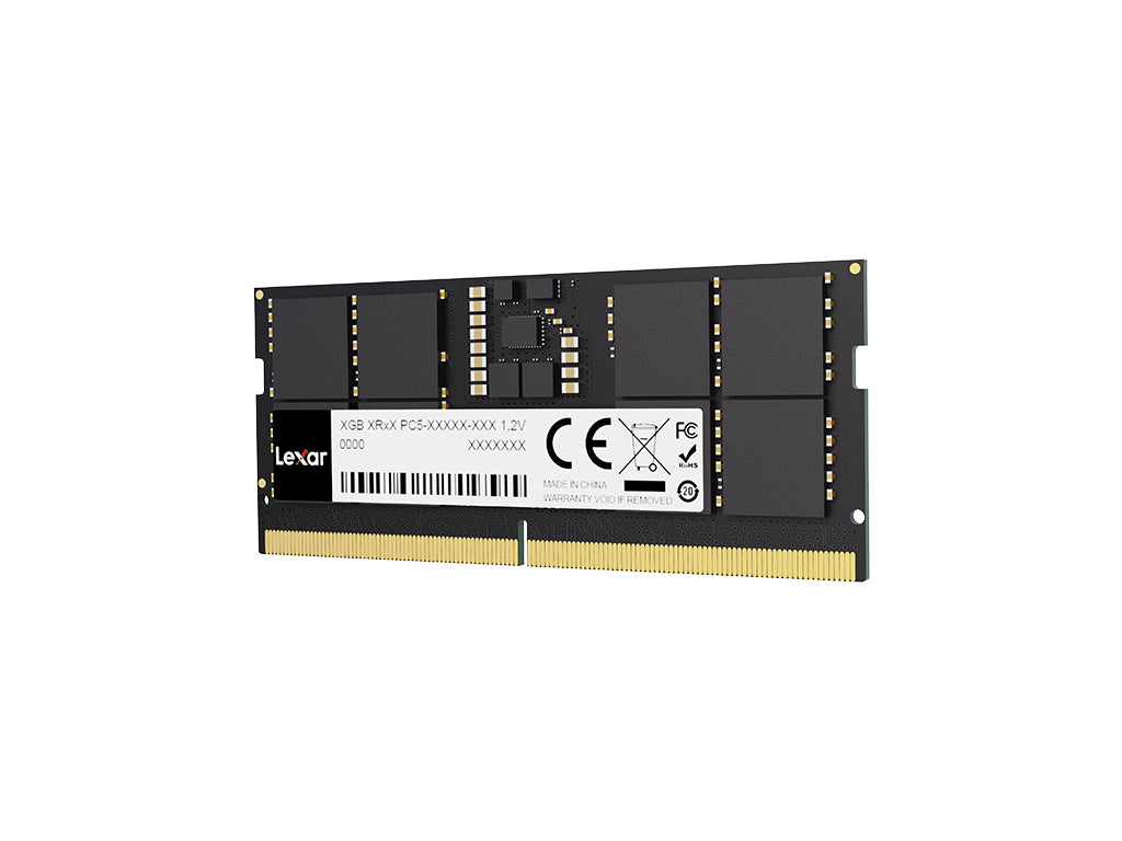 RAM SODIMM DDR5 32GB PC5-44800 5600MT/s CL46 1.1V Lexar