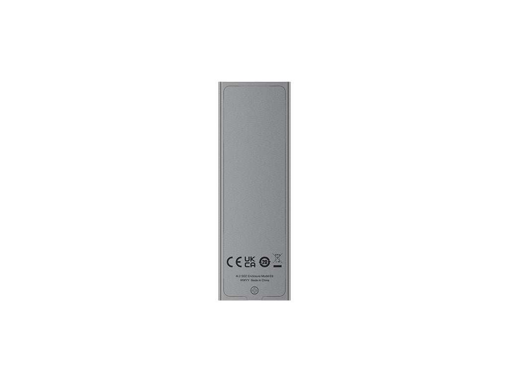 Zunanje ohišje za M.2 NVMe/SATA 2230-2280 v USB3.2 Gen2 Type-C, aluminij, Lexar E06
