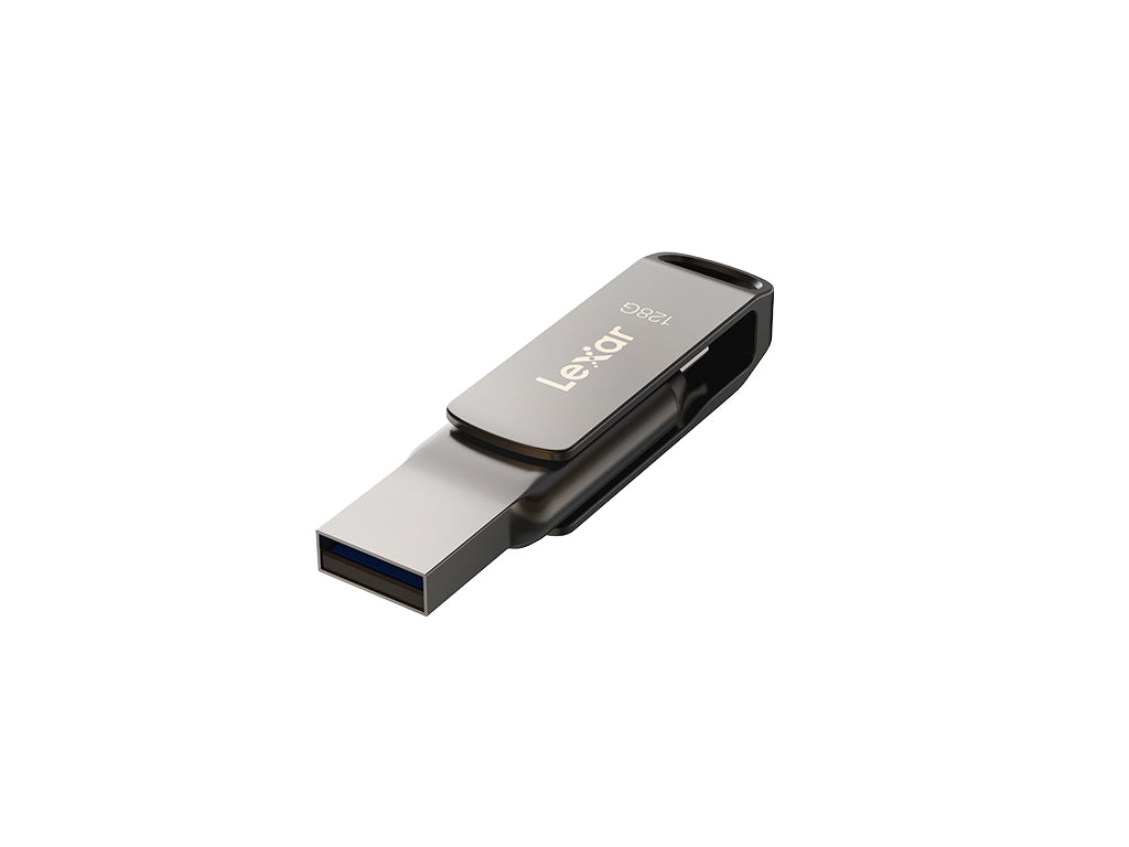 USB ključek Lexar JumpDrive Dual Drive D400, 128GB, USB 3.1 Type-C, 130 MB/s