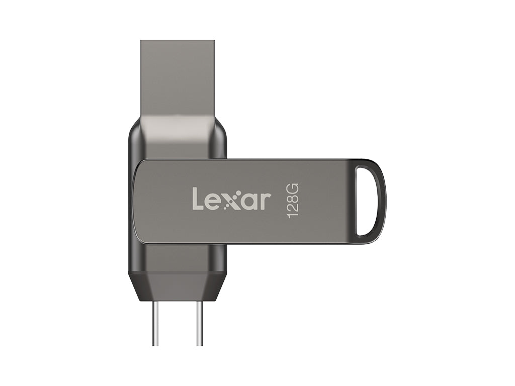 USB ključek Lexar JumpDrive Dual Drive D400, 128GB, USB 3.1 Type-C, 130 MB/s