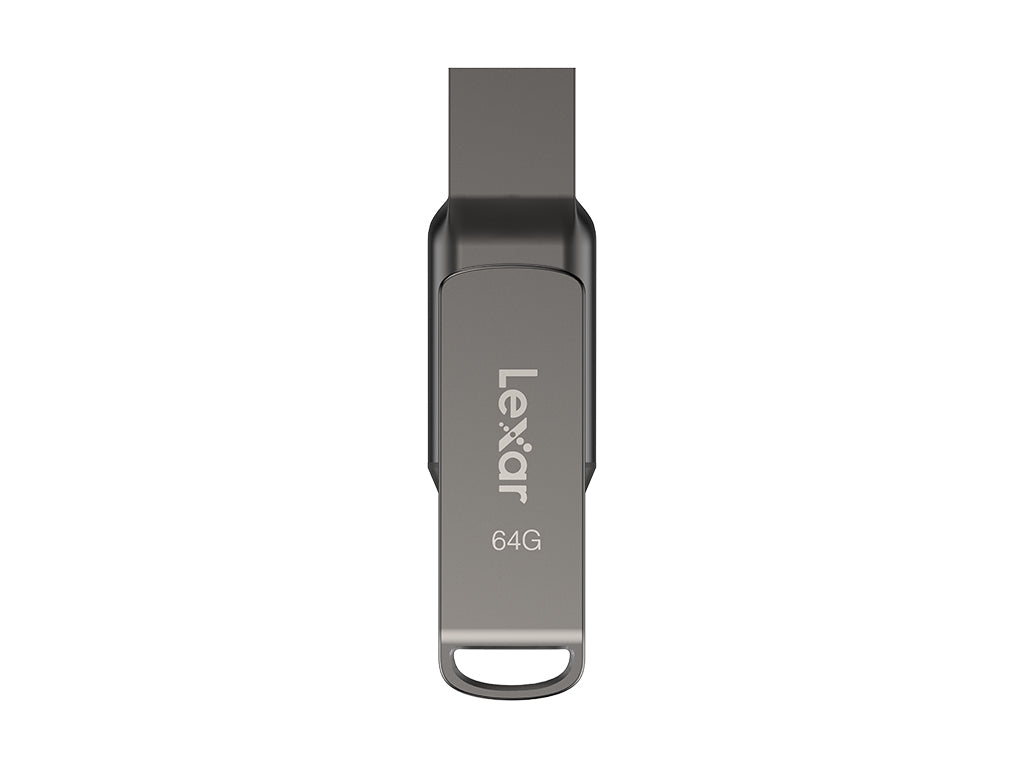USB ključek Lexar JumpDrive Dual Drive D400, 64GB, USB 3.1 Type-C, 130 MB/s