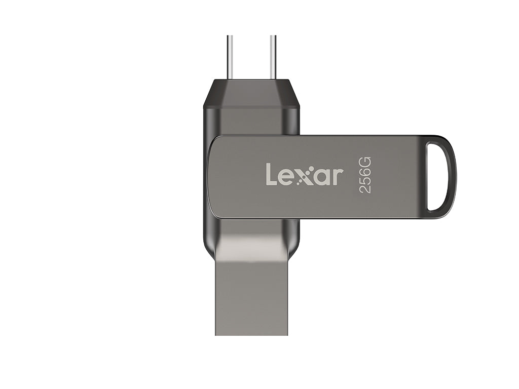 USB ključek Lexar JumpDrive Dual Drive D400, 256GB, USB 3.1 Type-C, 130 MB/s