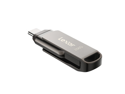 USB ključek Lexar JumpDrive Dual Drive D400, 256GB, USB 3.1 Type-C, 130 MB/s