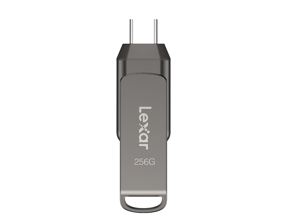USB ključek Lexar JumpDrive Dual Drive D400, 256GB, USB 3.1 Type-C, 130 MB/s