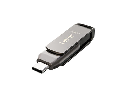 USB ključek Lexar JumpDrive Dual Drive D400, 256GB, USB 3.1 Type-C, 130 MB/s