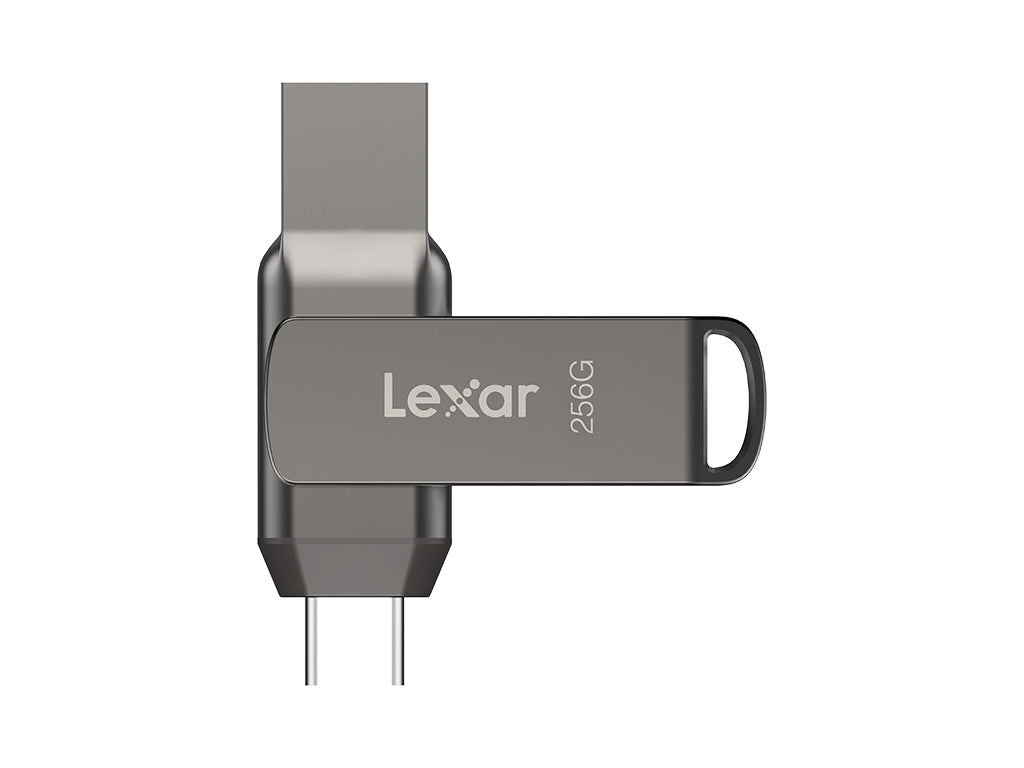 USB ključek Lexar JumpDrive Dual Drive D400, 256GB, USB 3.1 Type-C, 130 MB/s