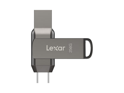 USB ključek Lexar JumpDrive Dual Drive D400, 256GB, USB 3.1 Type-C, 130 MB/s