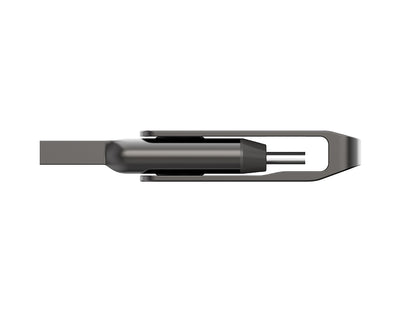 USB ključek Lexar JumpDrive Dual Drive D400, 256GB, USB 3.1 Type-C, 130 MB/s