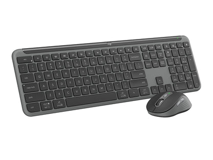 Tipkovnica in miška Logitech Signature Slim Combo MK950, grafitna, SLO g.