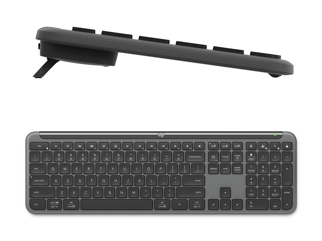 Tipkovnica in miška Logitech Signature Slim Combo MK950, grafitna, SLO g.