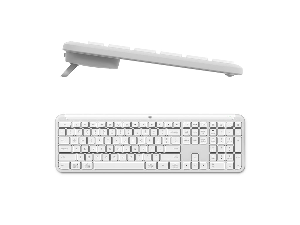 Tipkovnica in miška Logitech Signature Slim Combo MK950, bela, SLO g.