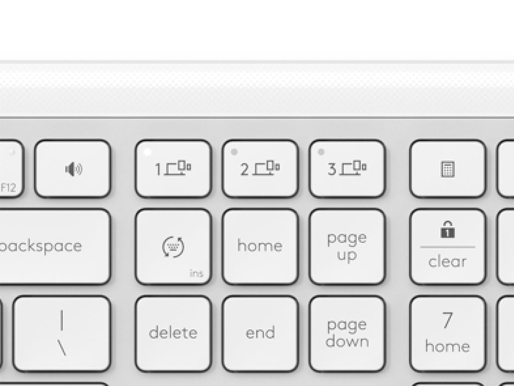 Tipkovnica in miška Logitech Signature Slim Combo MK950, bela, SLO g.