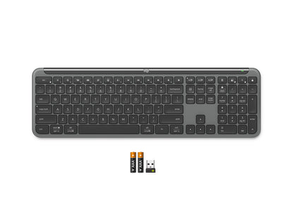 Tipkovnica Logitech Signature Slim K950, grafitna, SLO g.