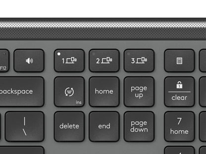 Tipkovnica Logitech Signature Slim K950, grafitna, SLO g.