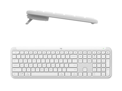 Tipkovnica Logitech Signature Slim K950, bela, SLO g.