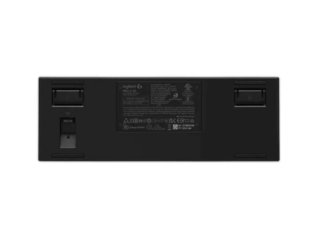 Tipkovnica Logitech PRO X 60 LIGHTSPEED Wireless, Tactile, bela,  SLO g.