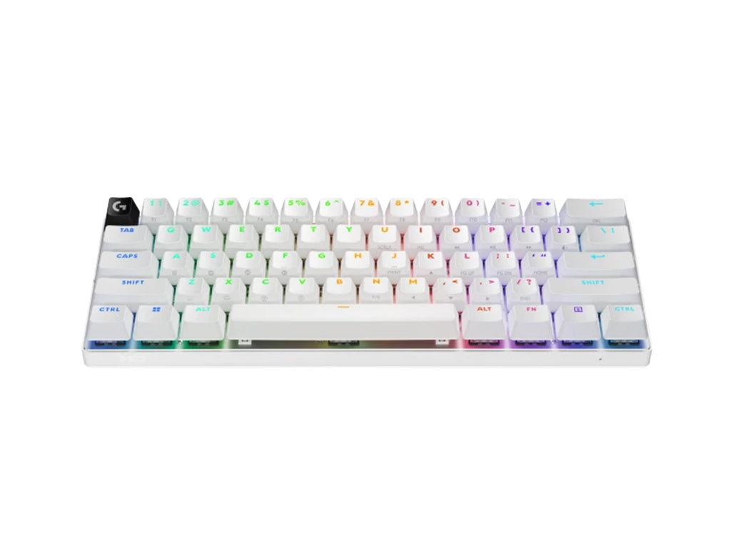 Tipkovnica Logitech PRO X 60 LIGHTSPEED Wireless, Tactile, bela,  SLO g.