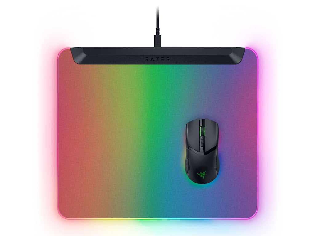 Podloga za miško Razer Firefly V2 Pro, RGB, črna