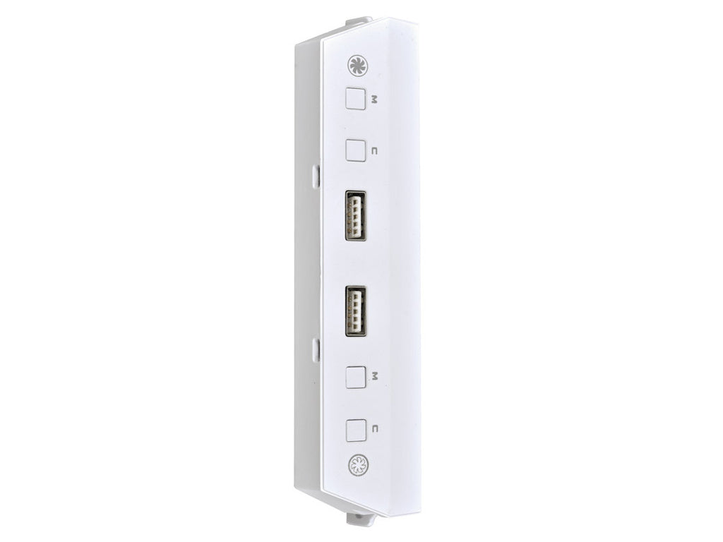 Razširitveni kit za Lian Li Lancool 216, 2x USB-A 3.0, bel