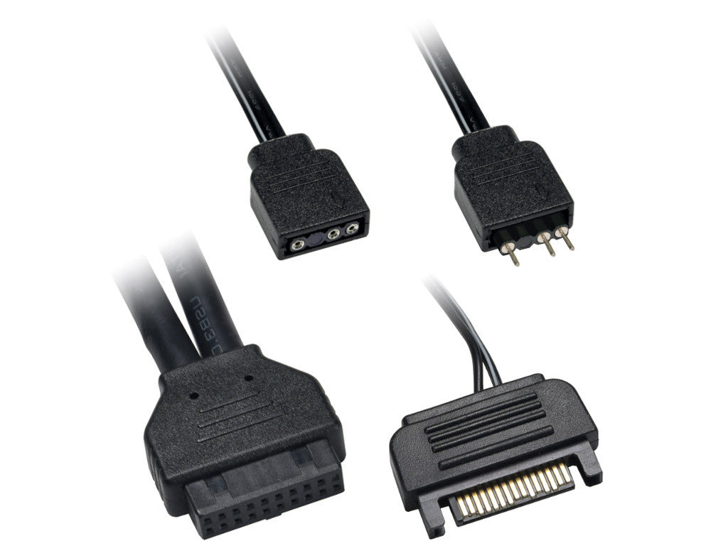 Razširitveni kit za Lian Li Lancool 216, 2x USB-A 3.0, bel
